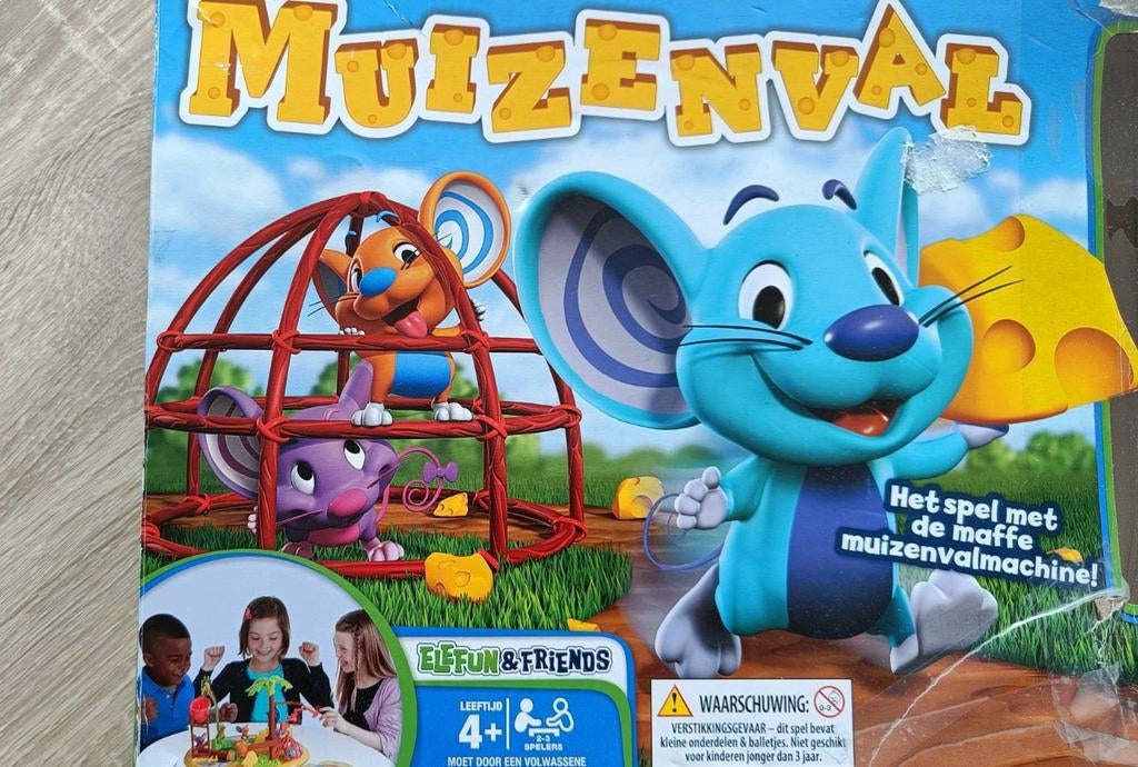 Muizenval gezelschapsspel, Ophalen