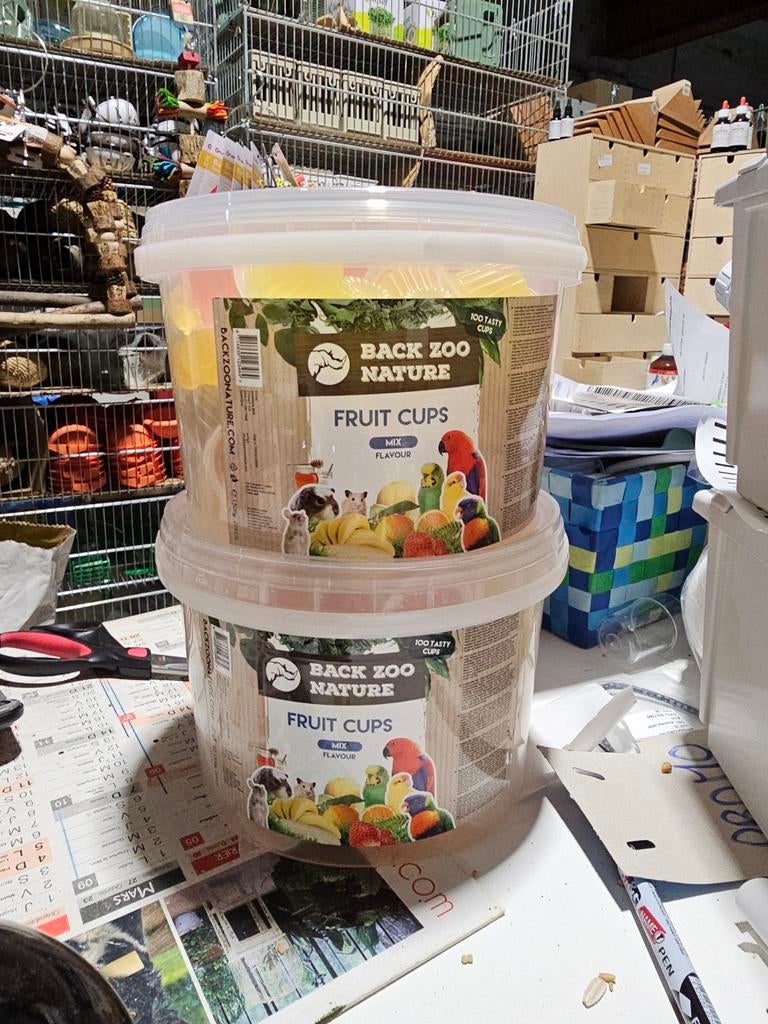 Fruitkuipjes Mix Emmer 100st -Back Zoo Nature- Bestel Online, Ophalen