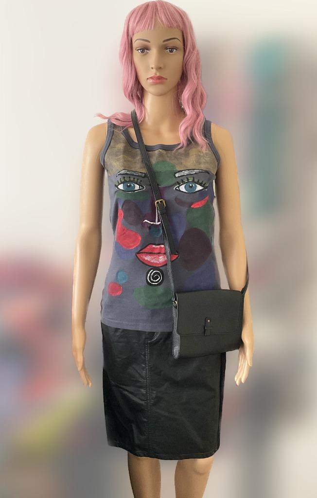 Kleine zwarte schoudertas Edc NIEUW, Handtassen en Accessoires, Tassen | Schoudertassen, Ophalen of Verzenden, Nieuw, Zwart, Esprit