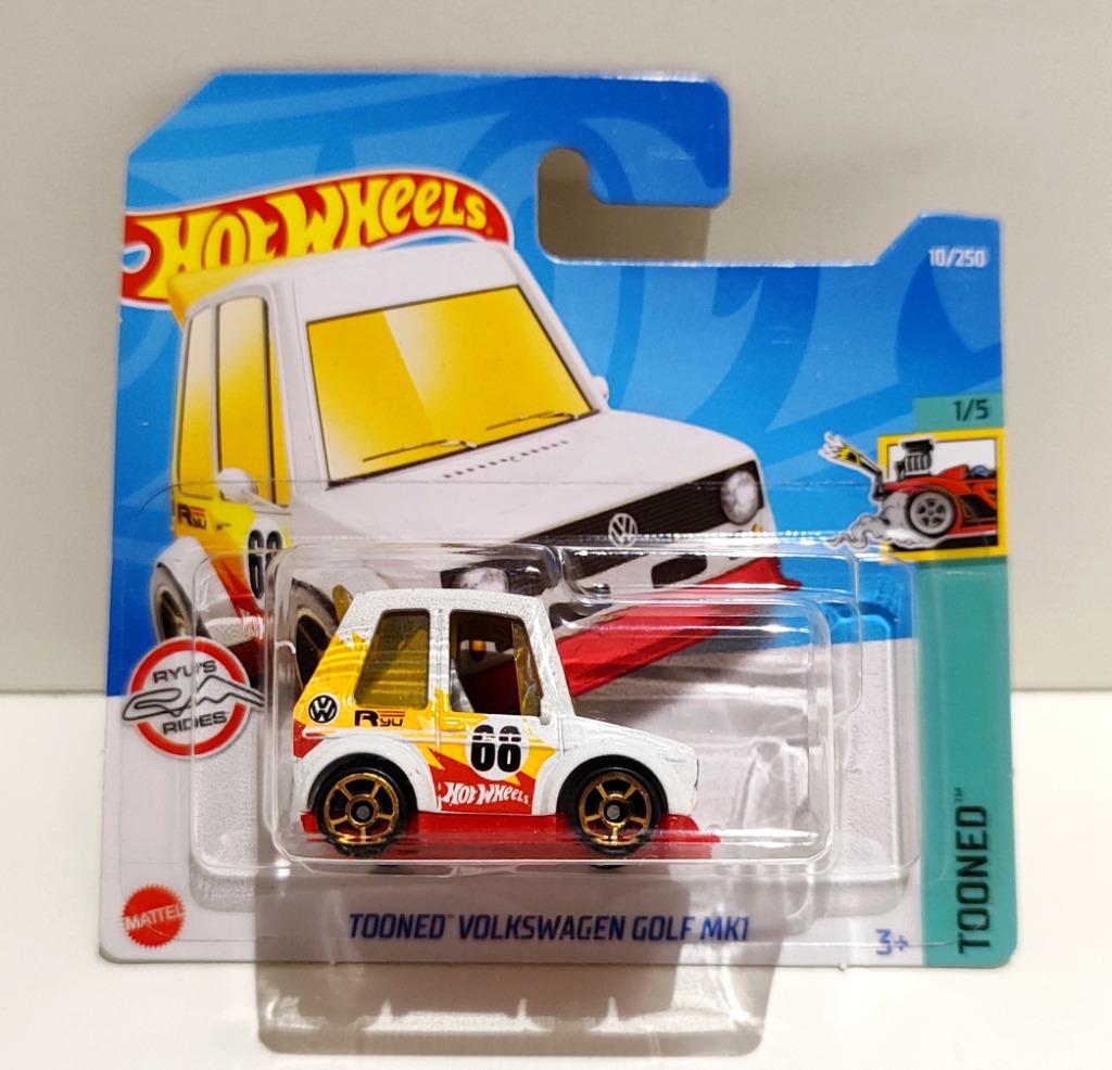 Hot Wheels Tooned Volkswagen Golf MK1 Wit (2022), Enlèvement ou Envoi