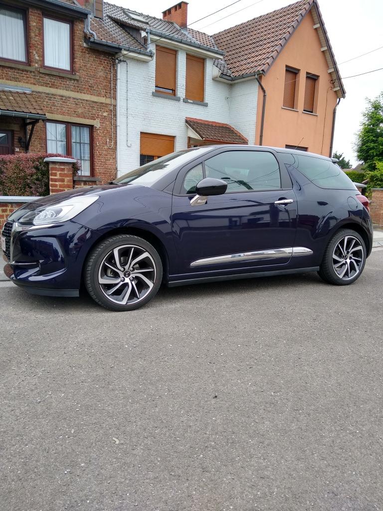 A vendre ds3, Auto's, 4 zetels, Blauw, Leder, Particulier