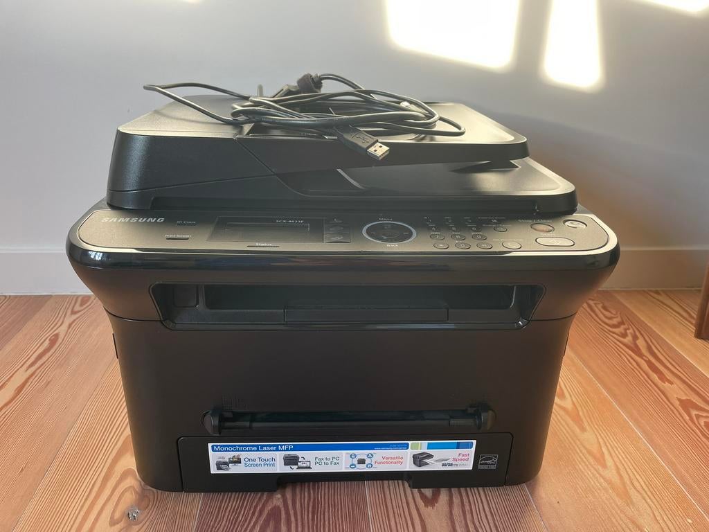 Samsung multifunctionele laserprinter SCX-4623F, Computers en Software, Printers, Ophalen, All-in-one, Zo goed als nieuw, Zwart-en-wit printen
