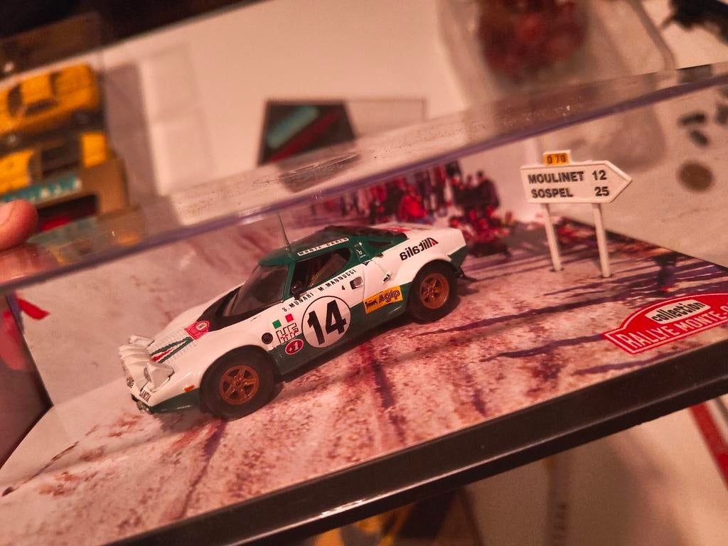 Collection de voitures miniatures Lancia Stratos 1:43, Hobby & Loisirs créatifs, Enlèvement ou Envoi, Comme neuf