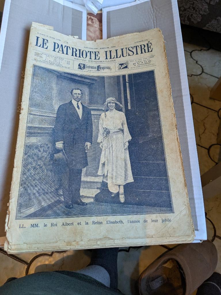Le patriote illustre, Collections, Enlèvement ou Envoi, Utilisé, Magazine ou livre