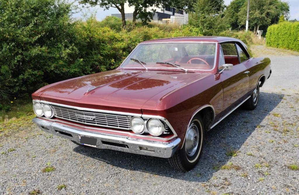 Chevrolet Chevelle Malibu 1966, Autos, Chevrolet, Achat, Boîte manuelle, 2 portes, 6 cylindres