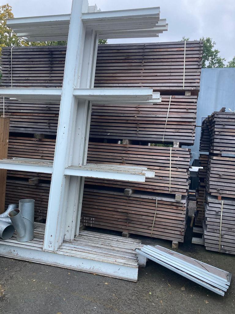 Grote partij draagarmstellingen dubbel/ enkelzijdig, Zakelijke goederen, Ophalen