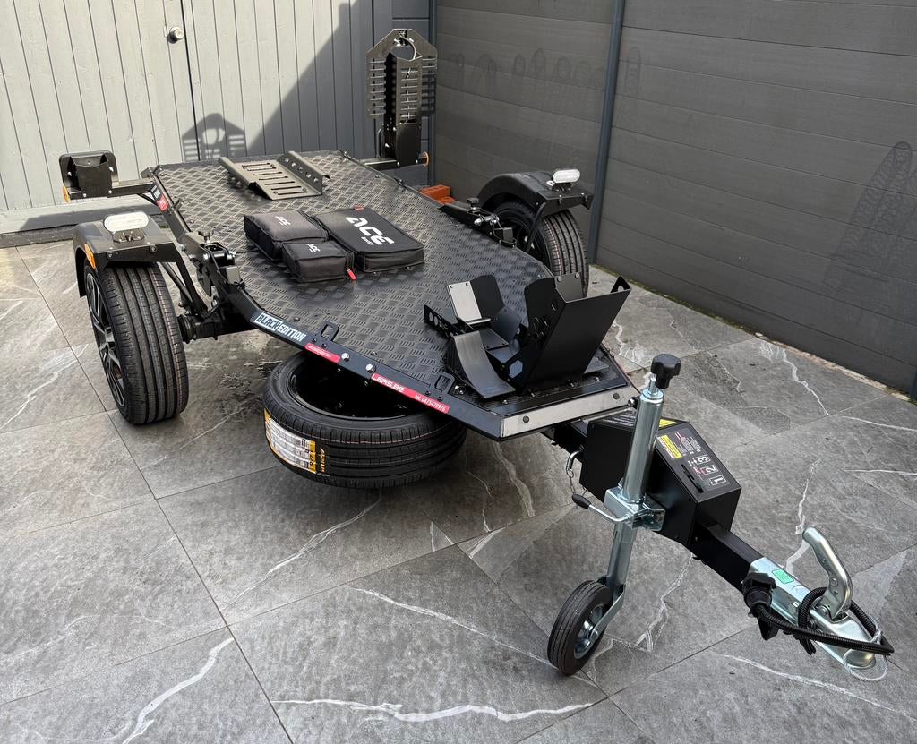 Location remorque moto MT01 Lorries, Autos : Divers, Remorques, Comme neuf, Enlèvement