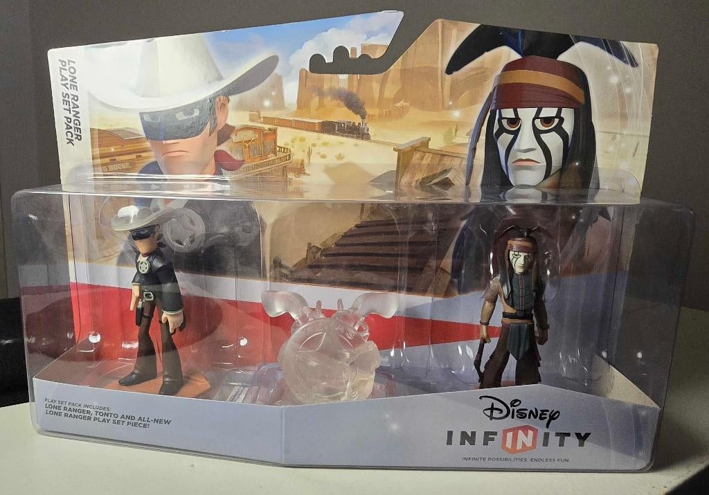Disney Infinity figures - Lone Ranger & Tonto new, Verzamelen, Poppetjes en Figuurtjes, Ophalen of Verzenden, Nieuw