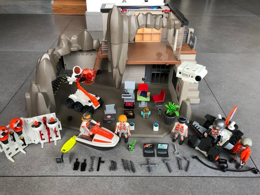 Playmobil Quartier général des agents secrets (4875), Enfants & Bébés, Enlèvement, Comme neuf