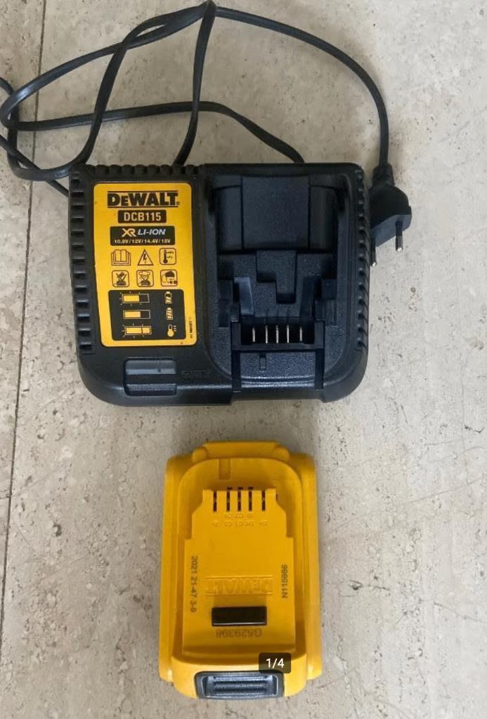 DeWalt lader+batterij nieuw, Enlèvement