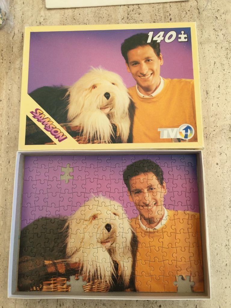 Puzzel Samson & Gert van 140 stukjes, Kinderen en Baby's, Speelgoed | Kinderpuzzels, Ophalen of Verzenden, Meer dan 50 stukjes