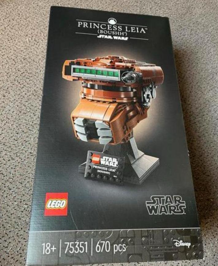 Lego 75351 Star wars princess leia helmet (Retired&Sealed), Ophalen, Nieuw, Complete set, Lego