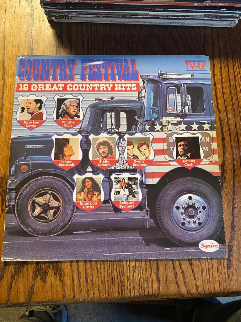 Country Festival – 16 Great Country Hits | LP, Ophalen, Pop