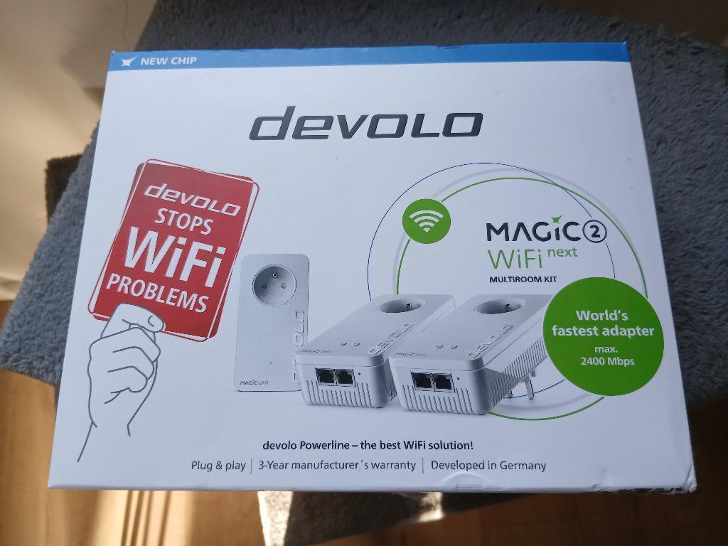 Devolo Magic 2 Wifi Next - Set voor meerdere kamers, Ophalen of Verzenden, Zo goed als nieuw, Devolo