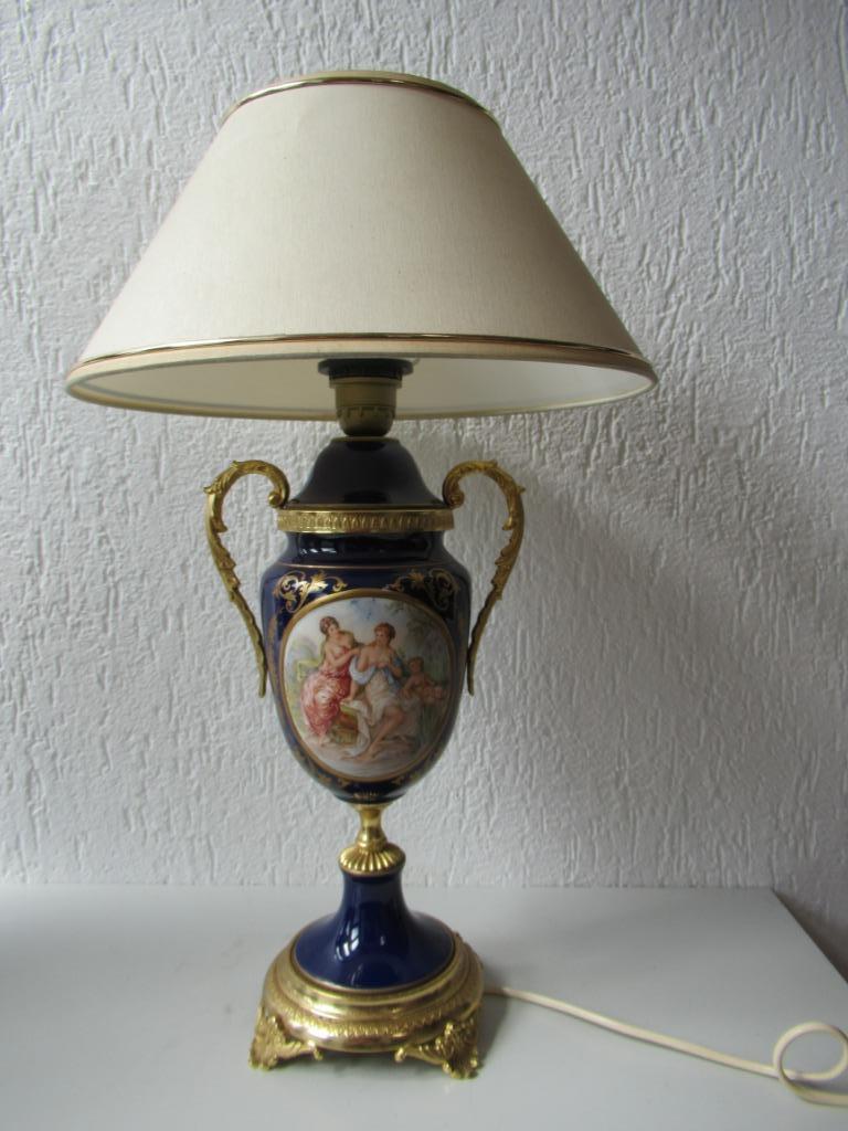 Limoges porseleine lamp, Ophalen