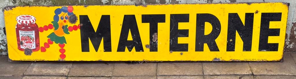 Emaille bord, Antiek en Kunst, Ophalen