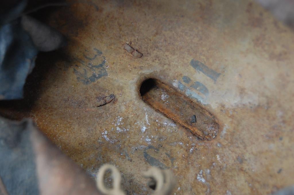 Belgische Adrianhelm WO1 - Grote maat!, Verzamelen, Militaria | Algemeen, Ophalen of Verzenden