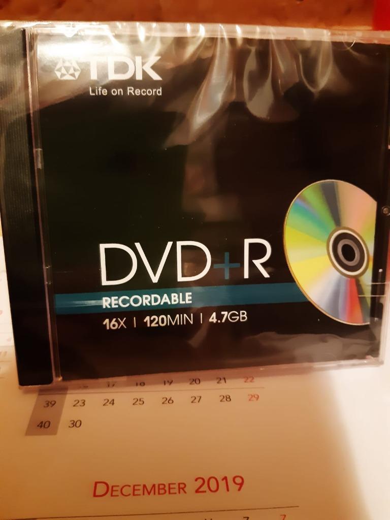 DVD+R, Computers en Software, Beschrijfbare discs, Herschrijfbaar, Ophalen of Verzenden, Dvd, Nieuw