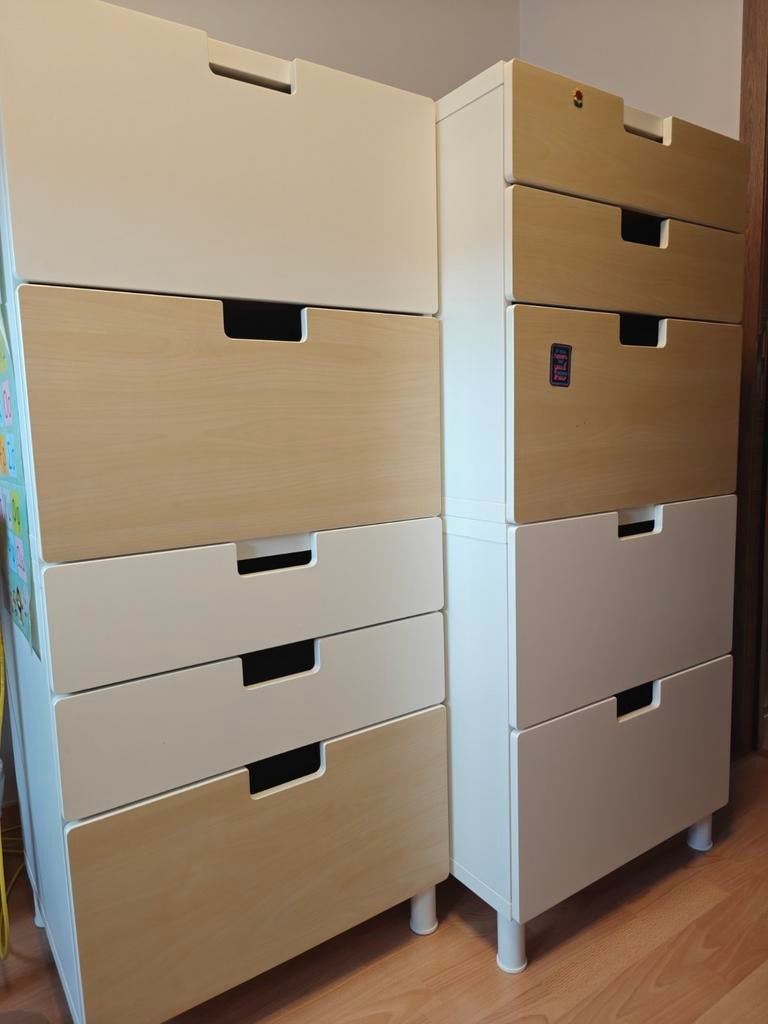 IKEA STUVA, Maison & Meubles, Armoires | Commodes, 5 tiroirs ou plus, Comme neuf, Enlèvement, 50 à 100 cm