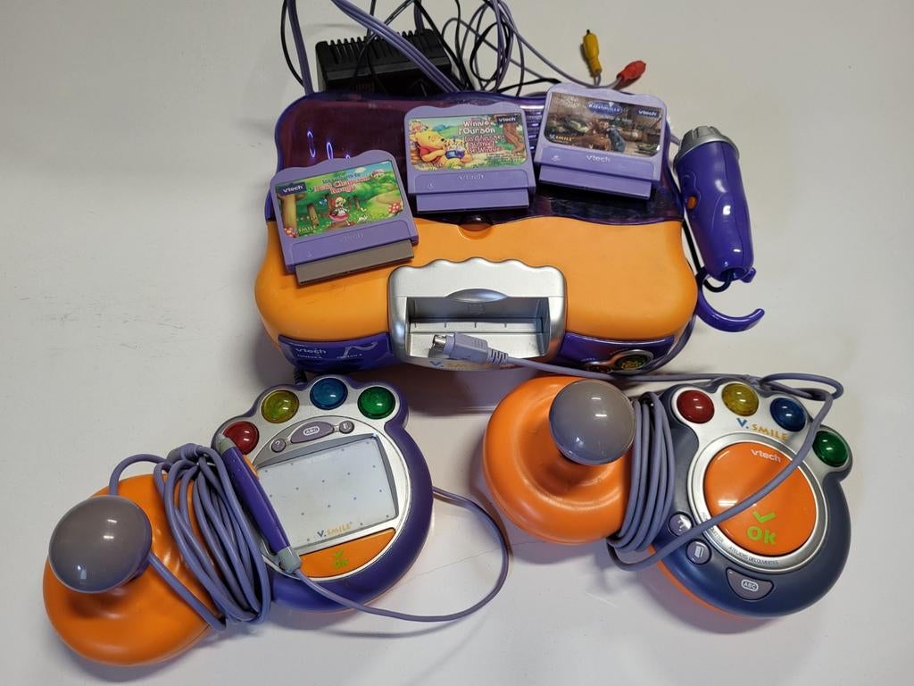 Console de jeu vtech vsmile avec jeux, Consoles de jeu & Jeux vidéo