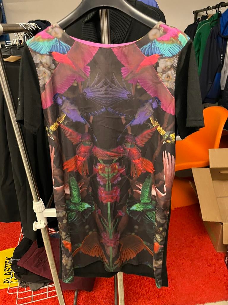 Yumi bloed kleedje maat 40 vooraan satijn, Kleding | Dames, Jurken, Ophalen of Verzenden, Zo goed als nieuw, Maat 38/40 (M)