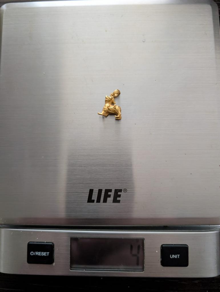 Geluksbrenger juweel 18 karaat, Ophalen, Nieuw, Goud