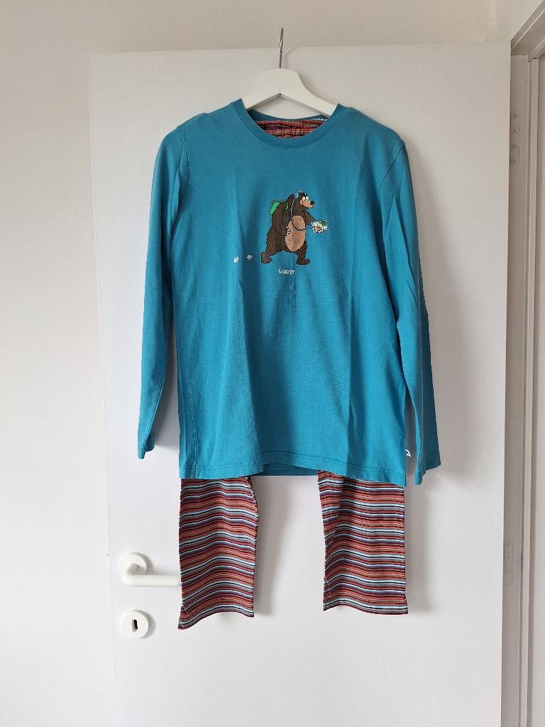 Pyjama Woody beer (14 jaar), Kinderen en Baby's, Kinderkleding | Maat 164, Nacht- of Onderkleding, Gebruikt, Ophalen of Verzenden
