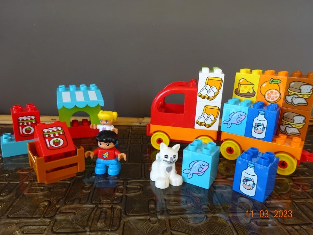 DUPLO Mijn Eerste Vrachtwagen - 10818*VOLLEDIG*PRIMA STAAT*, Kinderen en Baby's, Speelgoed | Duplo en Lego, Duplo, Ophalen of Verzenden