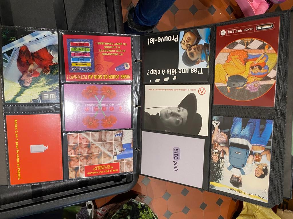 Belle collection de cartes publicitaires des annees 2000, Enlèvement ou Envoi, 1980 à nos jours, Non affranchie