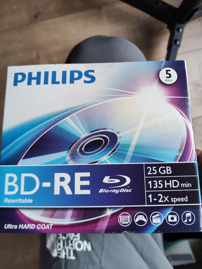 Disque vierge Philips, Neuf, Philips, Réinscriptible, Enlèvement