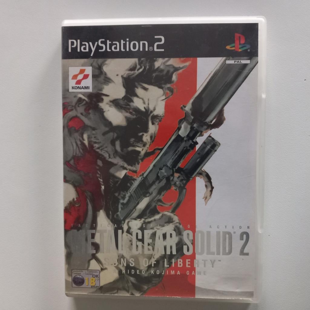 Metal Gear Solid 2 pour Playstation 2, Enlèvement ou Envoi, Comme neuf