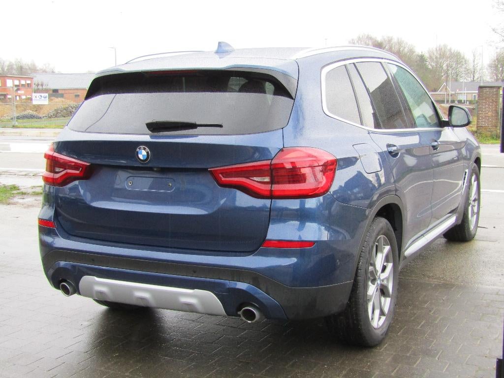 Bmw X3 2.0 dA sDrive18 MHEV, Auto's, BMW, Euro 6, 4 cilinders, Blauw, Leder