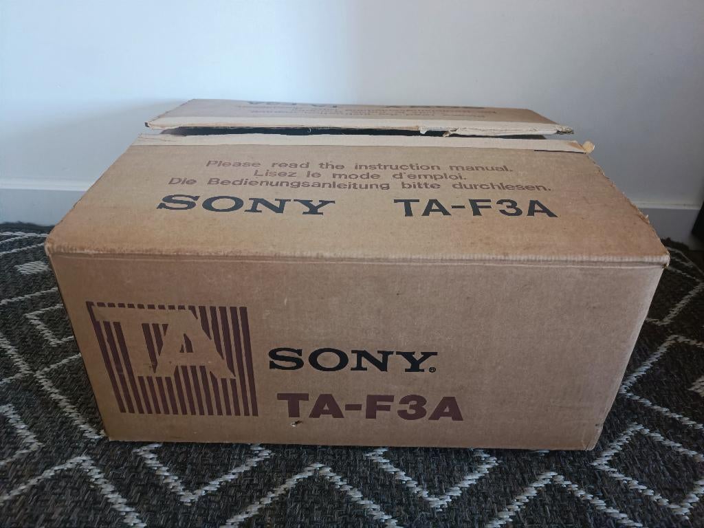 Ampli Intégré Sony Ta-F3A, TV, Hi-fi & Vidéo, Moins de 60 watts, Comme neuf, Enlèvement, Stéréo