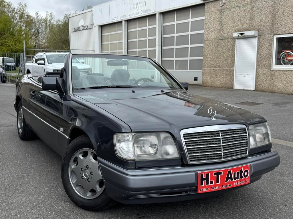 Mercedes-Benz E 200 Cabriolet/Ancetre-Oldtimer-150.000Km!, Autos, Entreprise, Cabriolet, Boîte manuelle, Entretenue par le concessionnaire