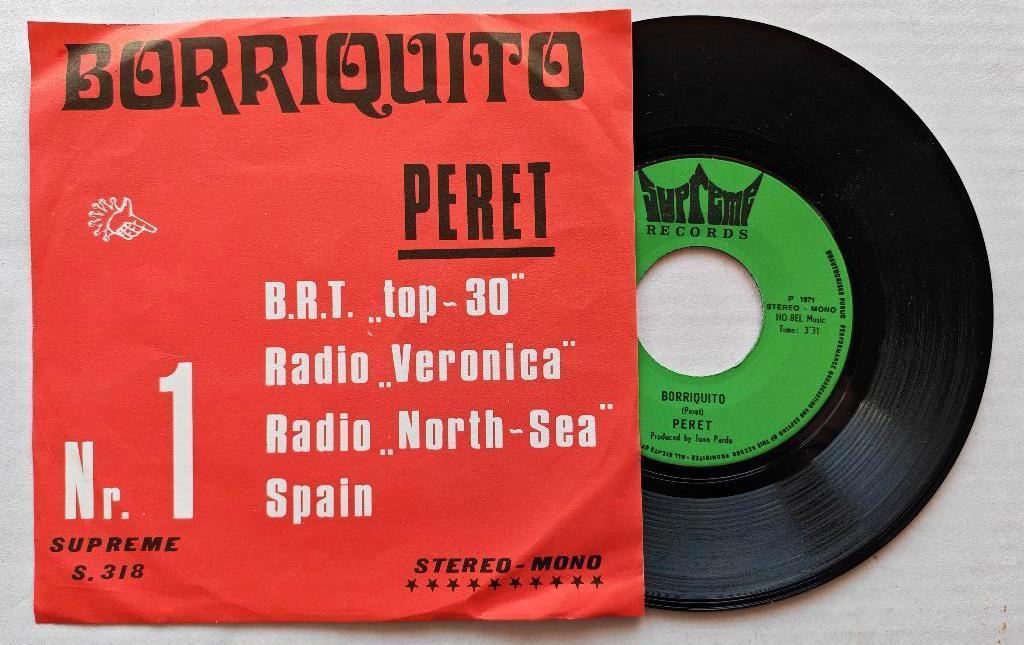 PERET - Borriquito (45t), Enlèvement ou Envoi, Single, Comme neuf, Pop