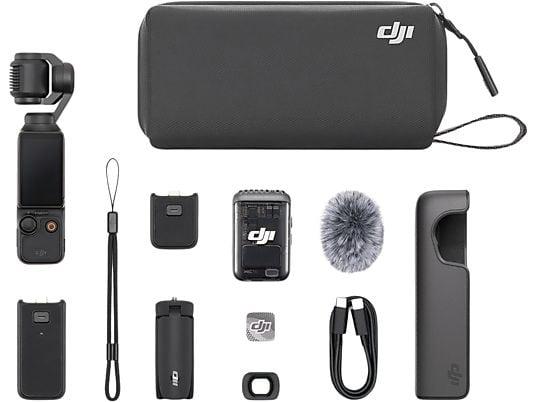 DJI Osmo Pocket 3 Creator + carte SD de 128 Go, TV, Hi-fi & Vidéo, Caméscopes numériques, Enlèvement ou Envoi, Caméra, Microphone externe