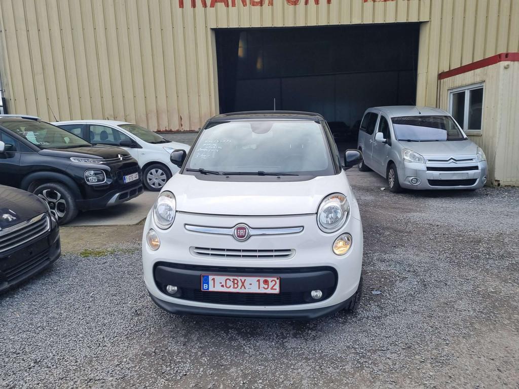 Fiat 500L (bj 2014), Auto's, Fiat, Lederen bekleding, Gebruikt, 95 pk, 875 cc