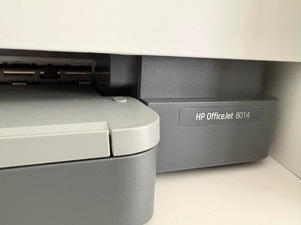 HP Officejet 8014 prima staat met instantinkt, Computers en Software, Printers, Gebruikt, Inkjetprinter, All-in-one, Draadloos