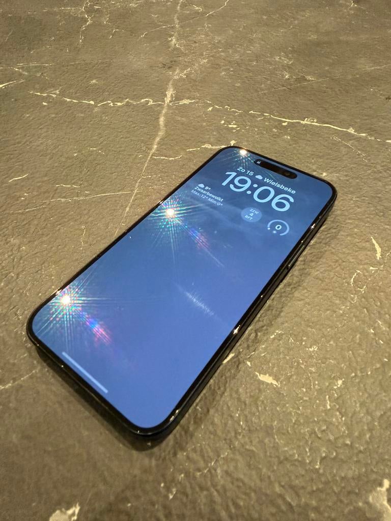 iPhone 15 Pro Max – 256GB – Zeer goede staat, Telecommunicatie, Mobiele telefoons | Apple iPhone, 86 %, Blauw, IPhone 15 Pro Max