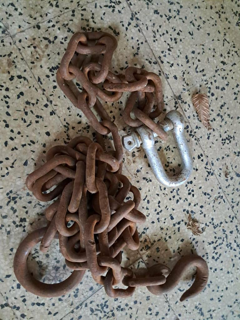 Zware ketting voor buldozer of kraan, Ophalen, Kraan