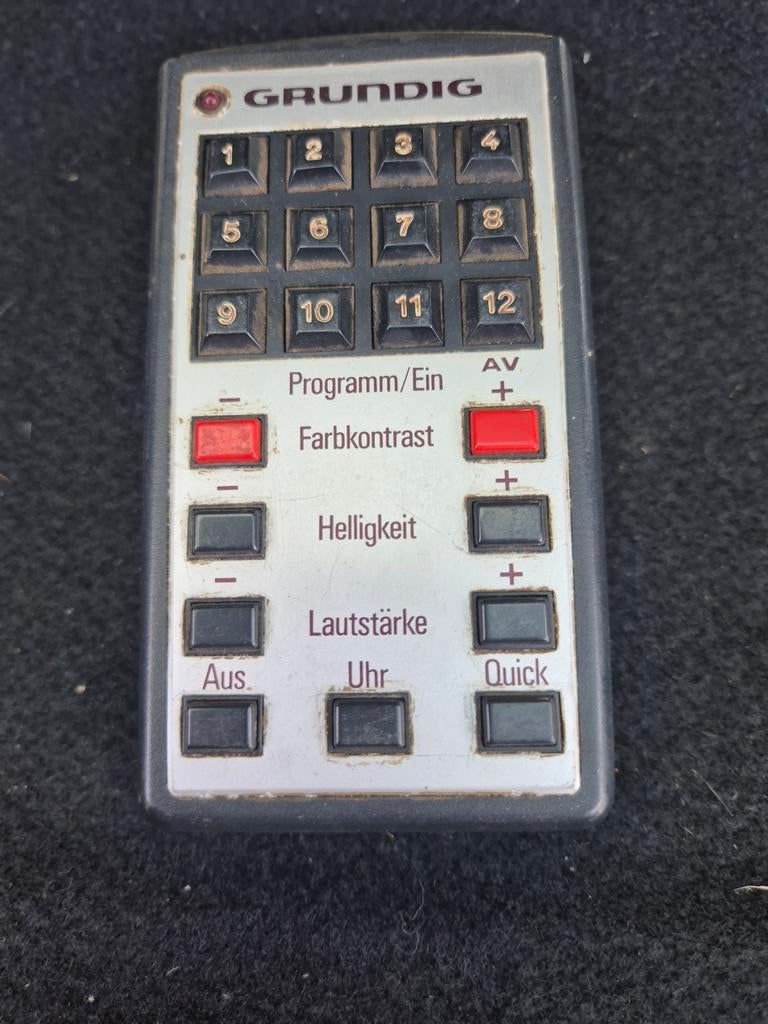 télécommande vintage Grundig Tele-Pilot 21. , TV, Hi-fi & Vidéo, Enlèvement ou Envoi, Utilisé, Grundig
