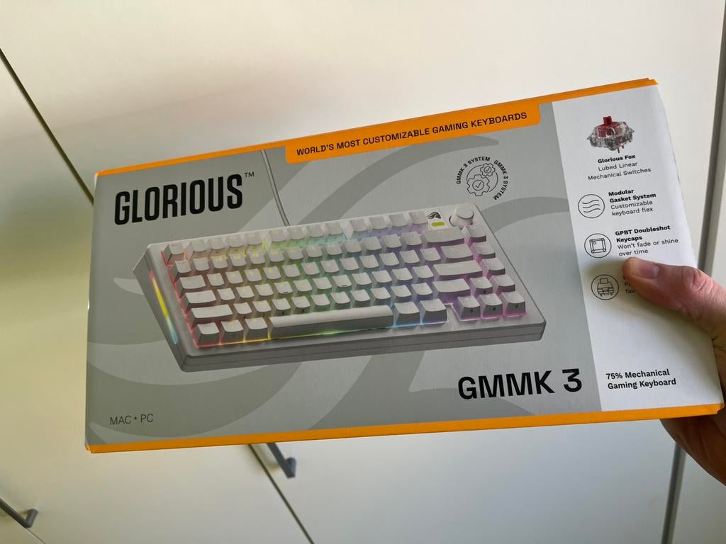Glorious Gaming GMMK 3 - Bedrade Gaming Toetsenbord - QWERTY, Ophalen, Gaming toetsenbord, Nieuw, Qwerty