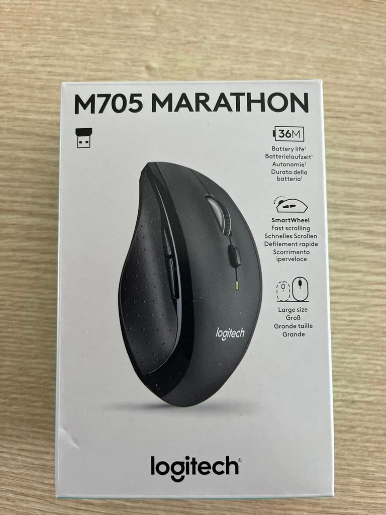 Logitech muis, Ophalen, Rechtshandig, Muis, Nieuw