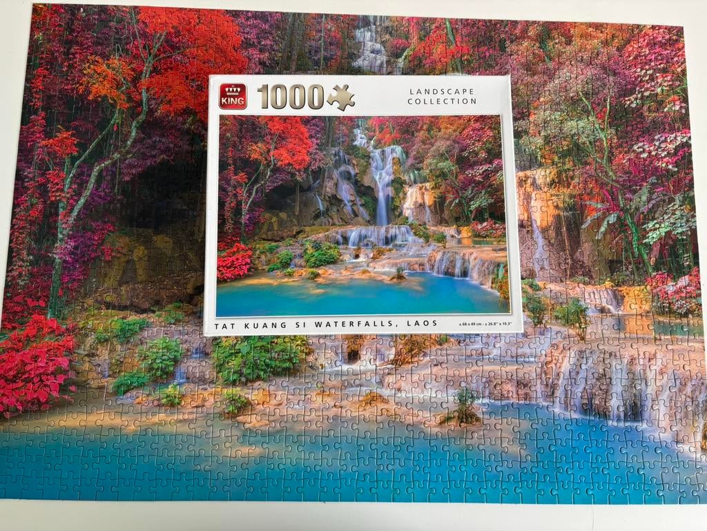 Puzzel King, Ophalen of Verzenden, 500 t/m 1500 stukjes, Zo goed als nieuw, Legpuzzel