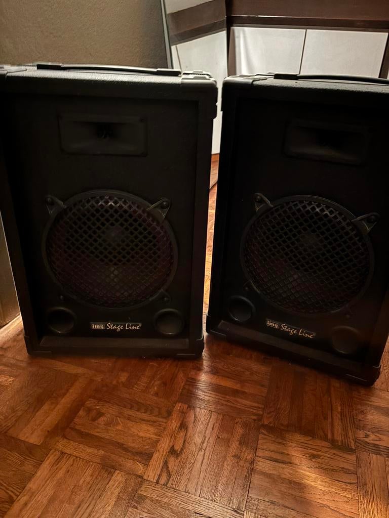 Luidsprekerset met staanders, Ophalen