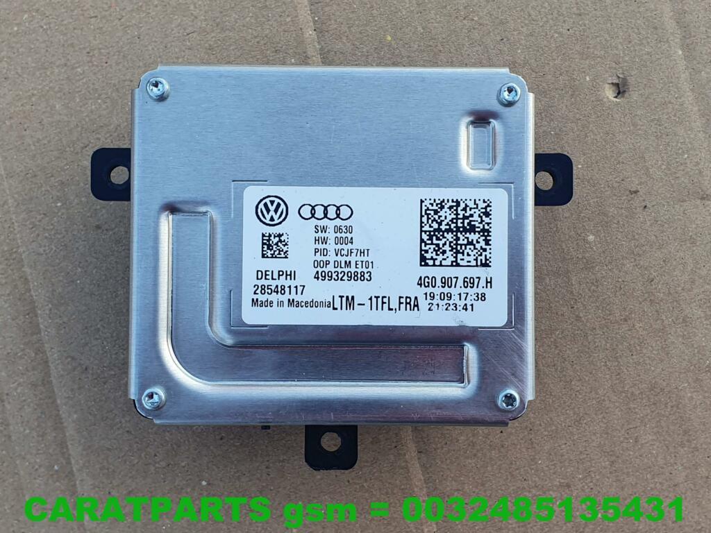 4G0907697H audi module koplamp led volkswagen, Gebruikt, Volkswagen AG, Vw@volkswagen.de, Audi