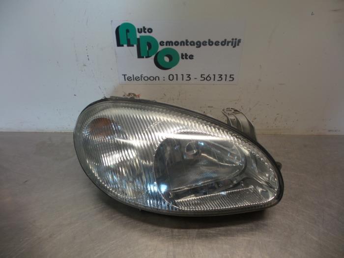 Koplamp rechts van een Daewoo Lanos (Lanos 01-), Auto-onderdelen, Gebruikt, -, Daewoo, -