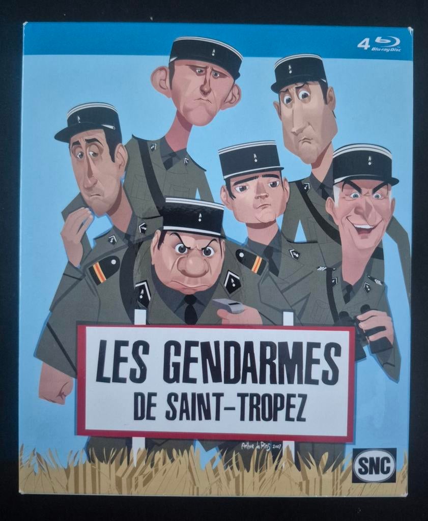 Coffret Blu-ray Les Gendarmes ( 6 Films ), Enlèvement ou Envoi, Coffret