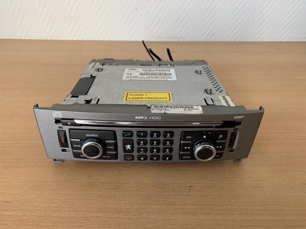 peugeot 308 2007 tot 2010 navigatie radio origineel 96646345, Autos : Divers, Autoradios, Enlèvement ou Envoi
