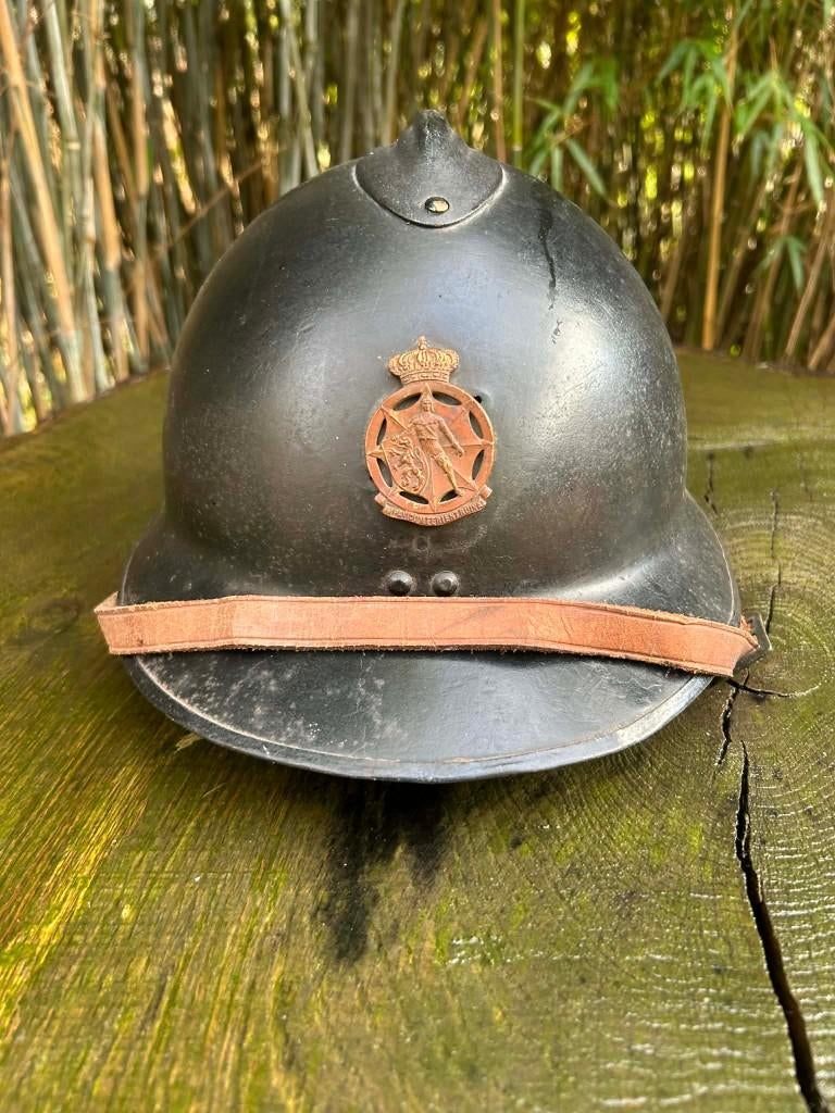 casque de la dp belge ww2, Collections, Objets militaires | Seconde Guerre mondiale, Autres, Enlèvement ou Envoi